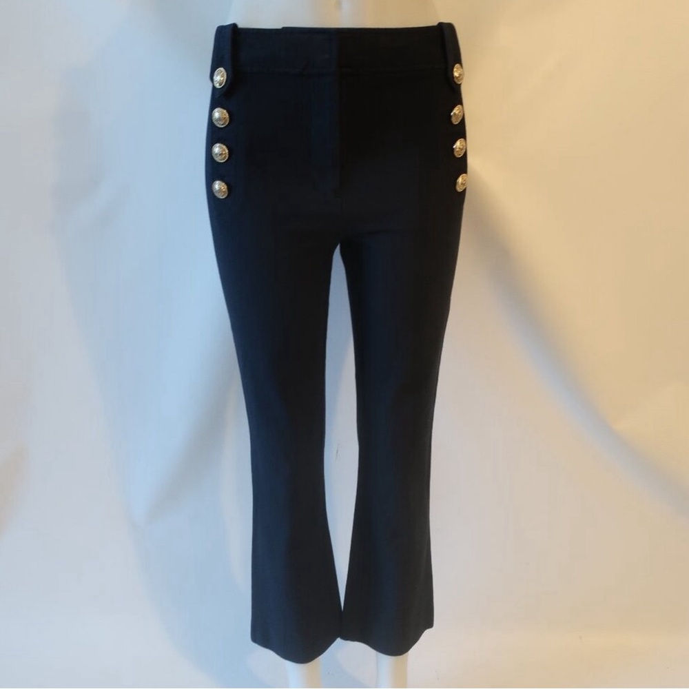 Derek Lam 10 Crosby Sailor Navy Blue Pants Size 8